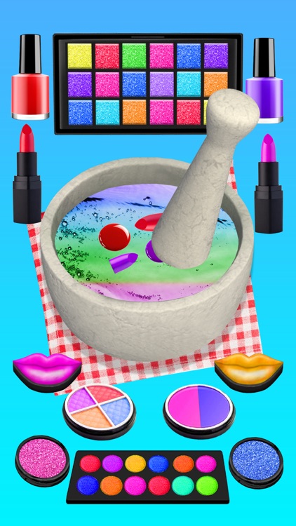 DIY Face Mask: Girls Makeup 3D