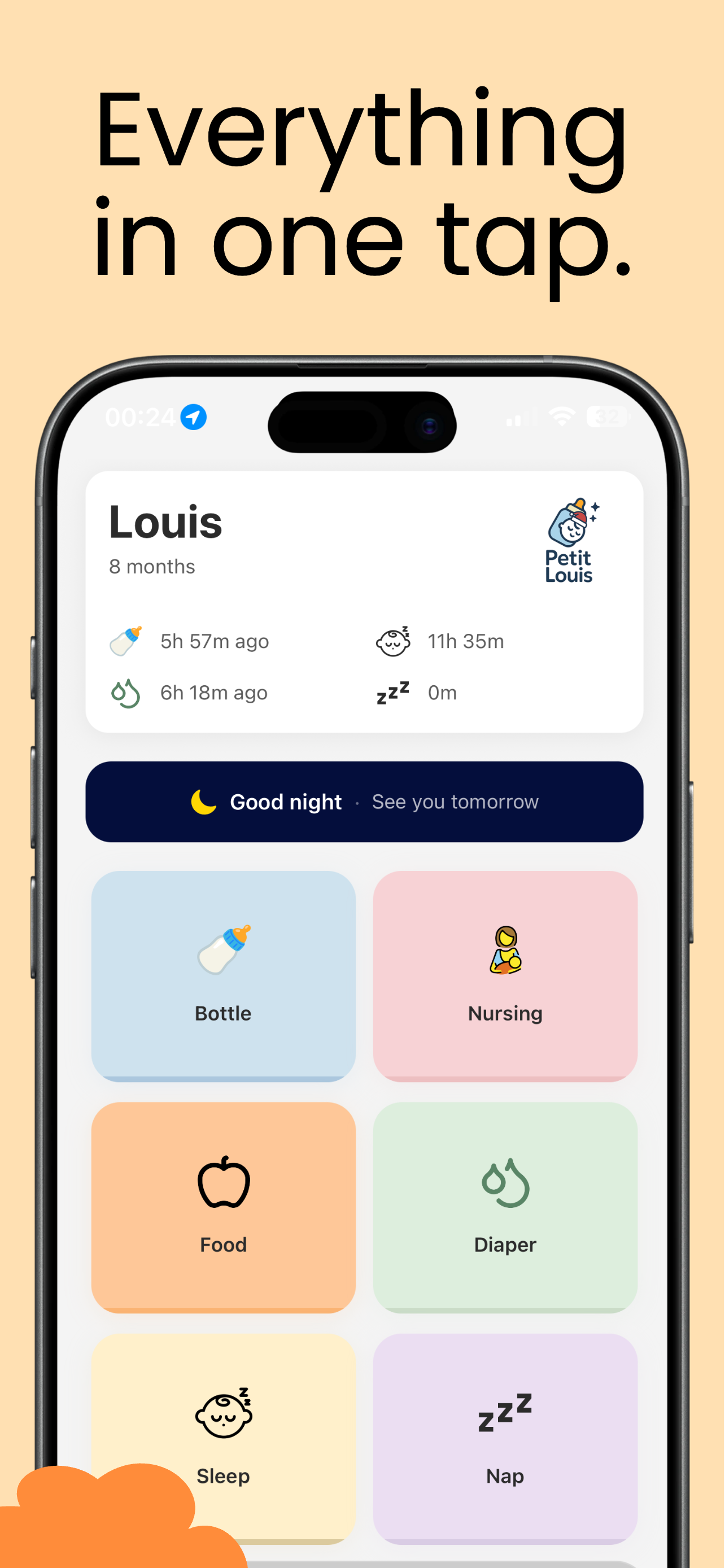 Petit Louis: Baby Tracker