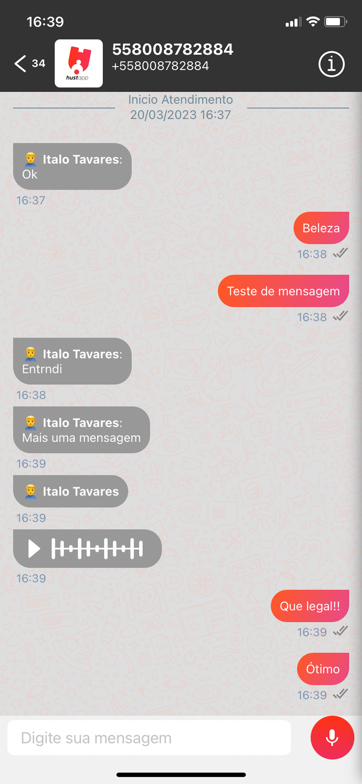 Hust Chat screenshot 3