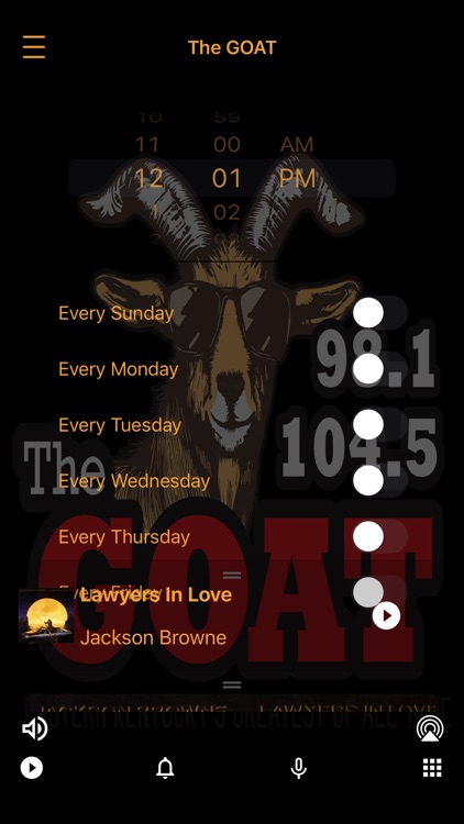 98.1 and 104.5 The GOAT screenshot-4