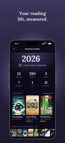 Readable - Book Tracker iPhone screenshot