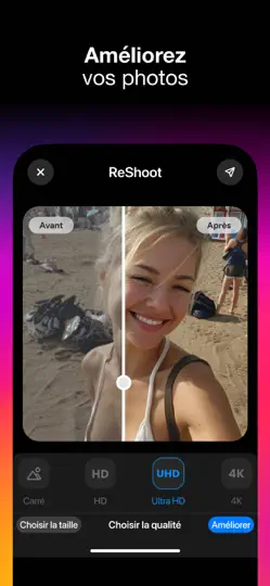 Capture d'écran de ReShoot : Éditeur De Photos IA sur iPhone 5