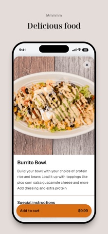 MJs Burrito iPhone screenshot