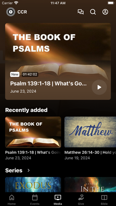 Calvary Chapel Renaissance Screenshot 3 - AppWisp.com Calvary Chapel Renaissance Screenshot 3 - AppWisp.com