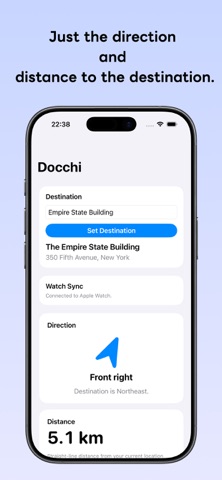 DOCCHI Navigation by Direction Screenshot 1 of 3