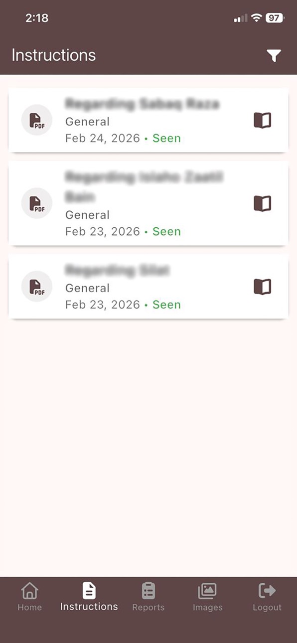 iPhone screenshot