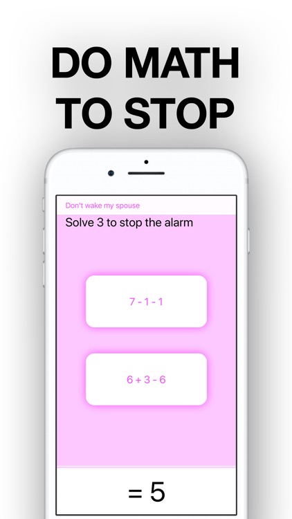 Mathe Alarm Clock - Math Alarm