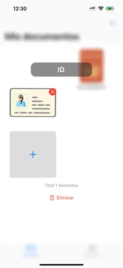 Captura de pantalla de Docmark en iPhone 4