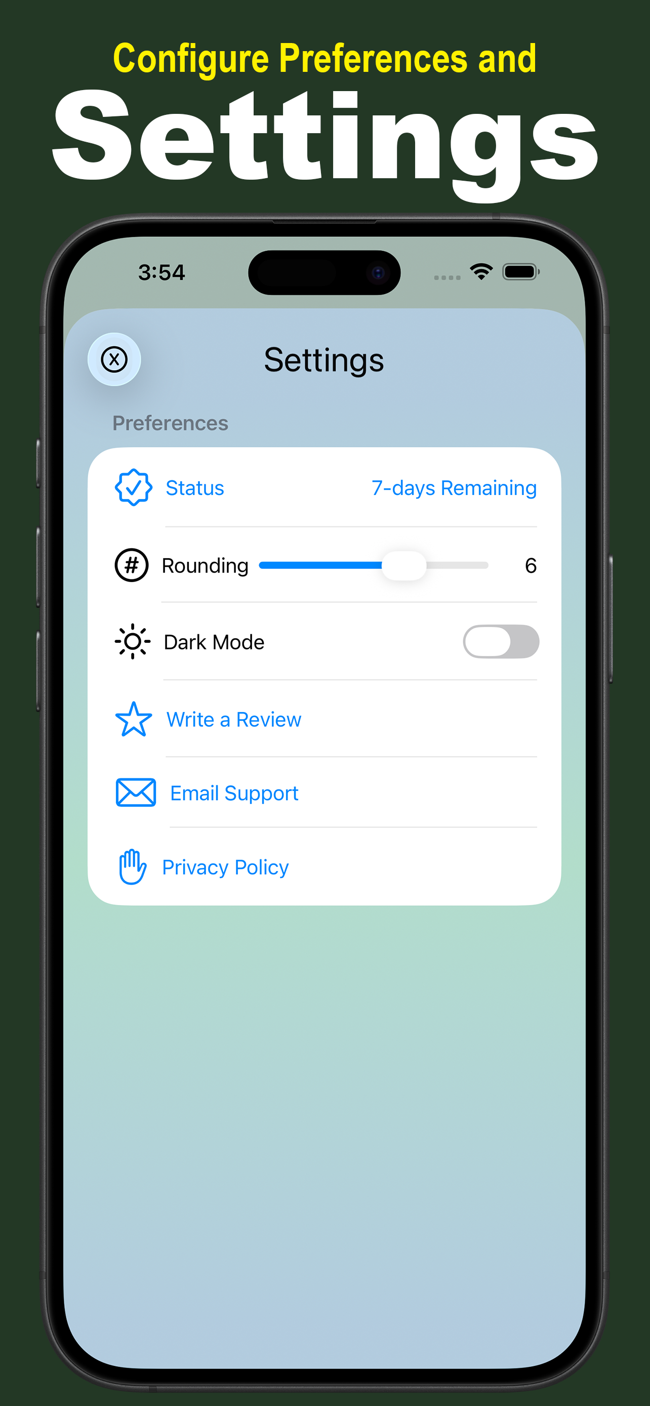 Tapered Labels screenshot 5
