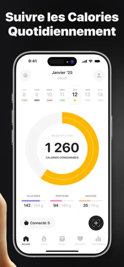 Capture d'écran de Calz－Calcul De Calories AI sur iPhone 6