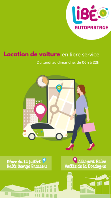 Libéo Autopartage Screenshot
