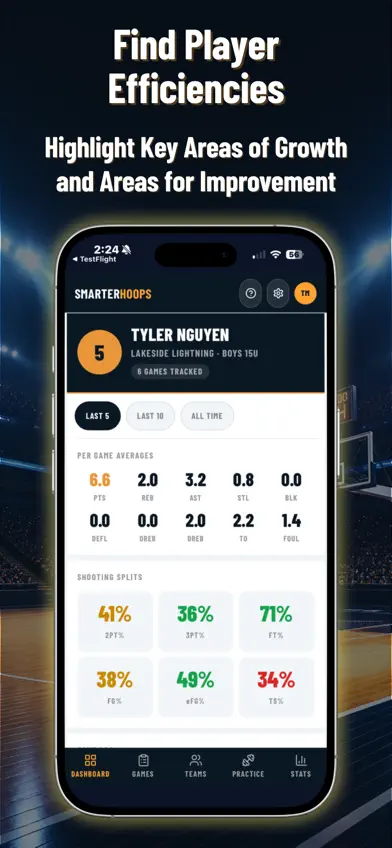 SmarterHoops screenshot 2