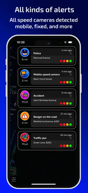 Radarbot: Speed Camera GPS App screenshot 4