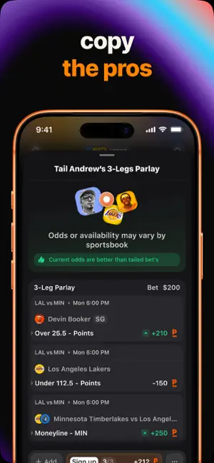 Oddible: AI Sports Betting screenshot 2