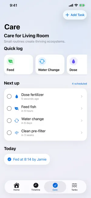 Tankive: Aquarium Tracker screenshot 3