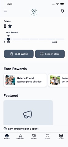 Baileys Coffee and Fudge app screenshot