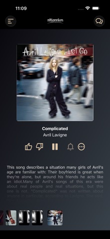 Listen to Millennium screenshot
