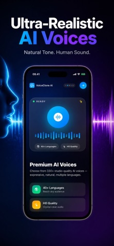 MyVoice Clone AI Multilingual Screenshot 3 of 9