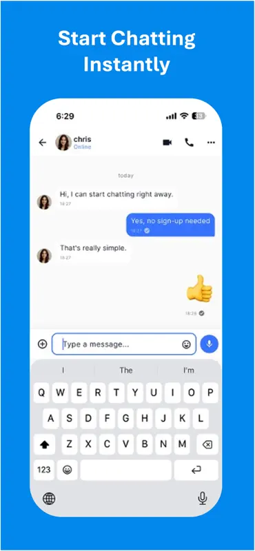 Parrot Chat Messenger screenshot 1 of 5