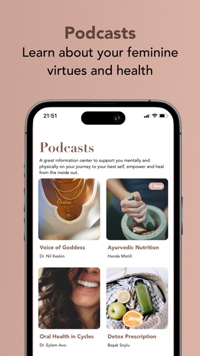 Goddess: Self Care & Wellness Screenshot