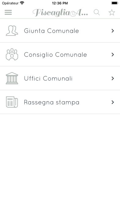 FiscagliApp Screenshot