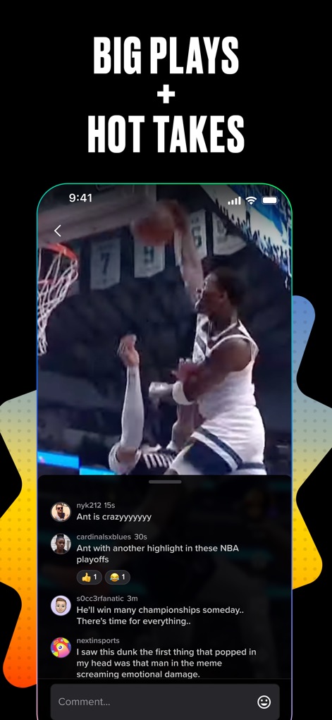 Bleacher Report: Sports News - Esta sección permite a los usuarios disfrutar de videos de jugadas destacadas y unirse a una sección de comentarios interactiva, fomentando la participación y el debate sobre los momentos más emocionantes.
