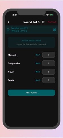 CallBreak Calculator Screenshot 2 of 3