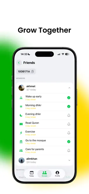 Adat - Islamic Habit Tracker screenshot 2