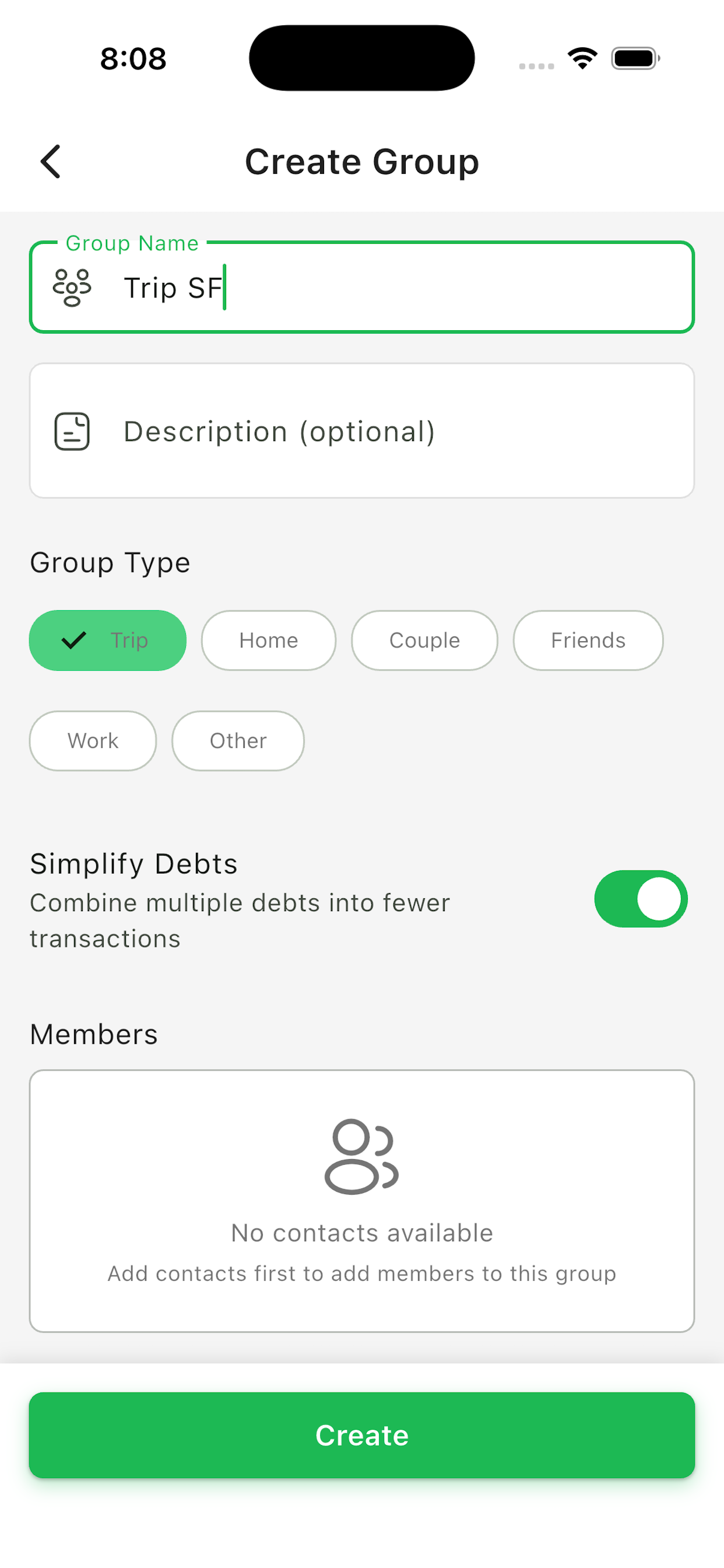 SplitRight - Split Expenses