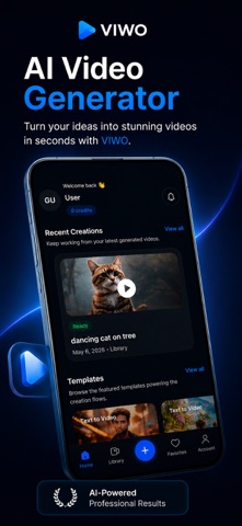 VIWO: Pose Ai Video Generator iPhone screenshot