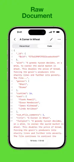 Скриншот MongoPie на iPhone 4