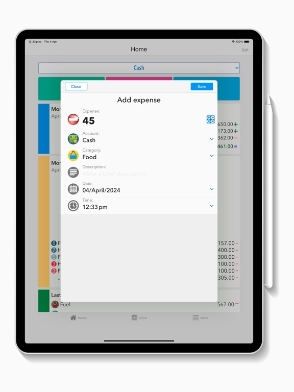 App screenshot