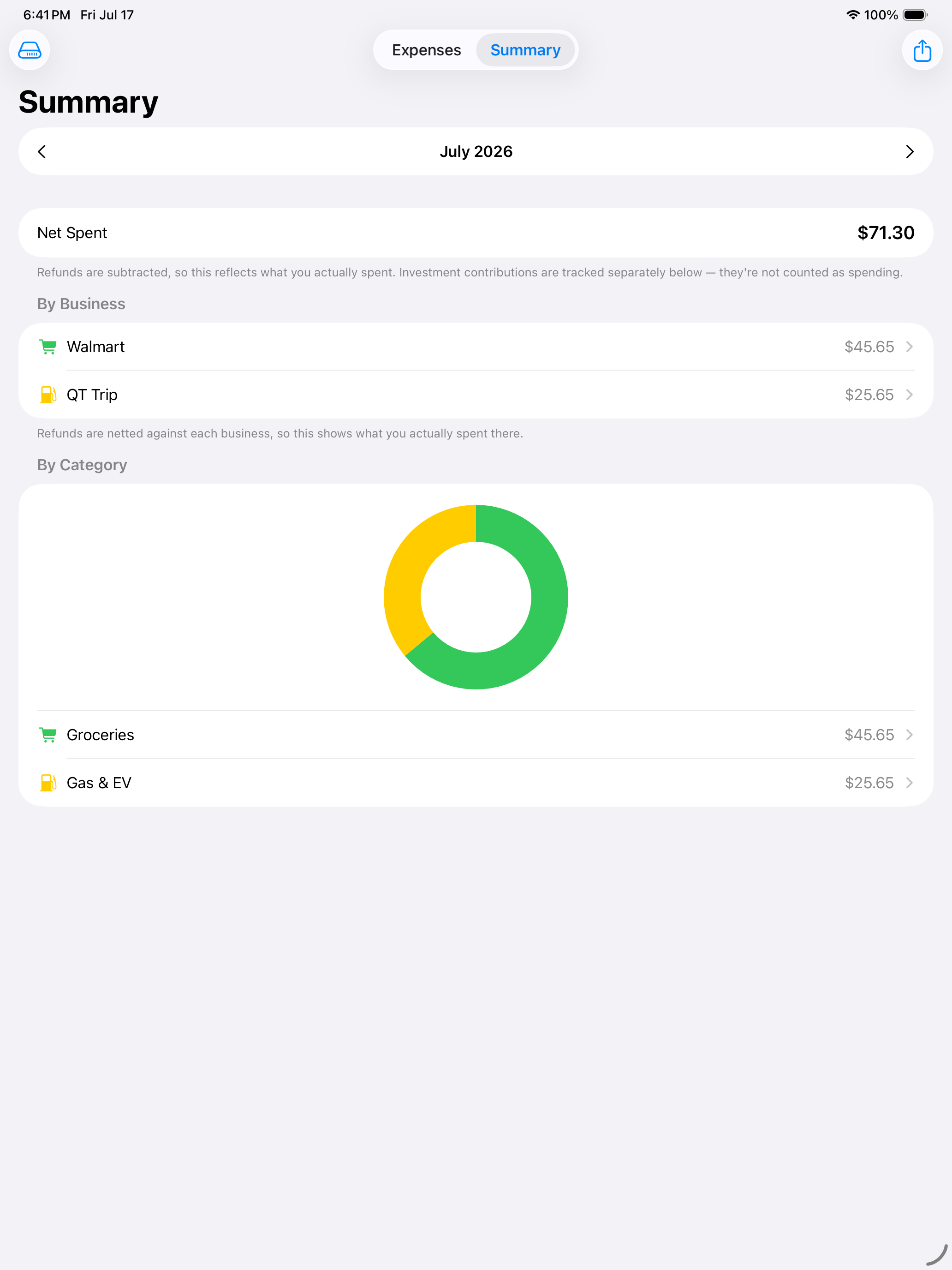 SpendCheck: Expense Tracker screenshot 12