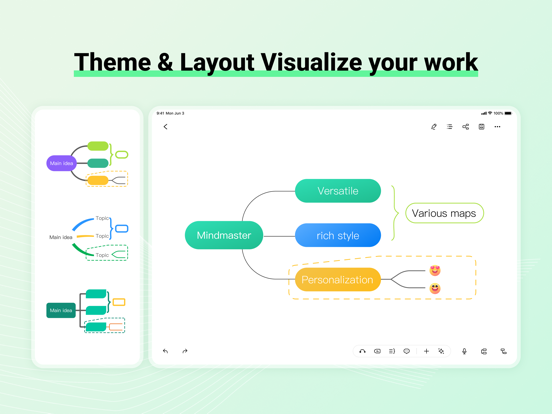 Screenshot #5 pour EdrawMind: AI Mind Map, Notes