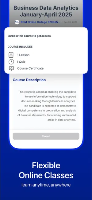RCM Online College screenshot 3