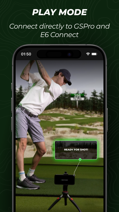 GolfTrak: Phone Launch Monitor Screenshot
