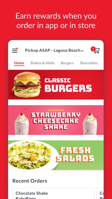 My Ruby's Rewards iPhone screenshot 3 - Food & Drink app