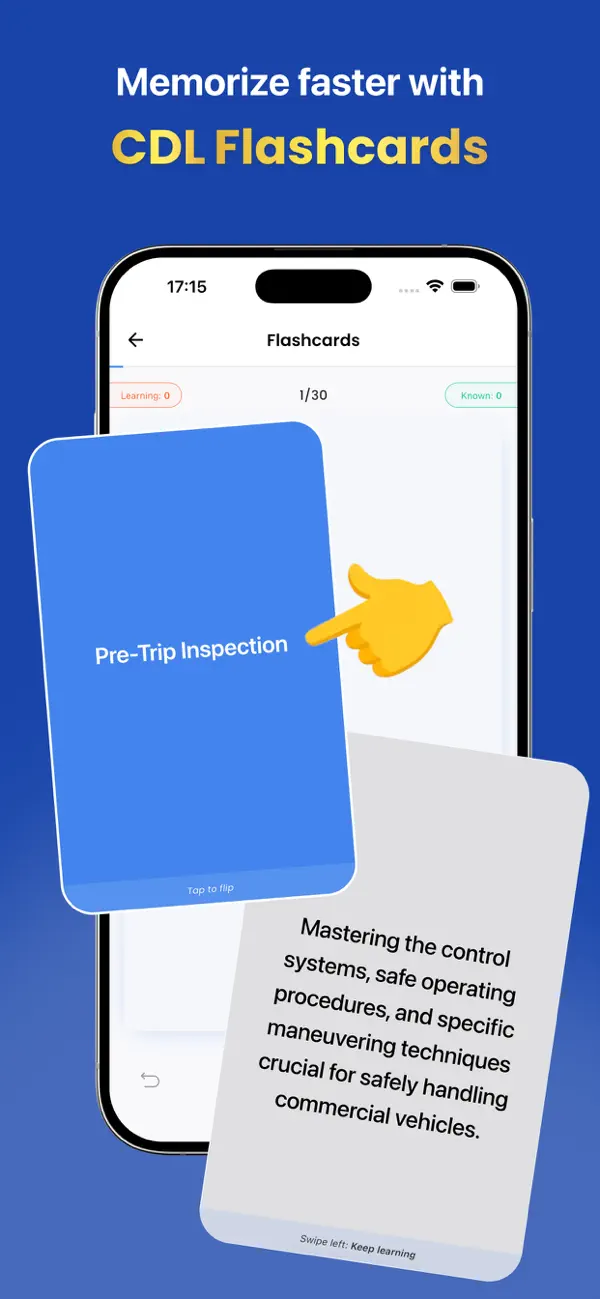 Screenshot #3 pour CDL Exam Prep 2026 with AI
