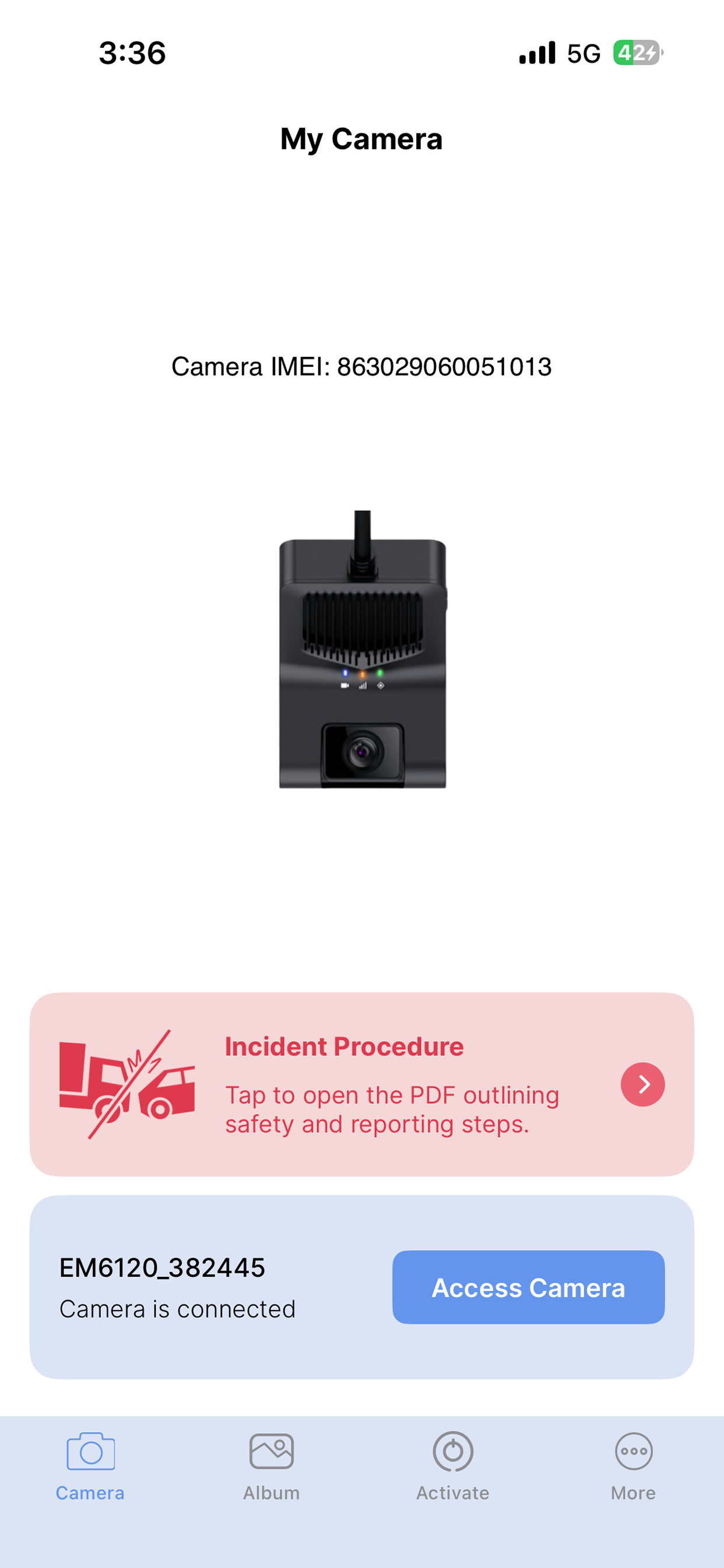 TRAC DASHCAM