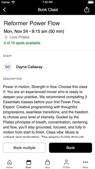 App screenshot
