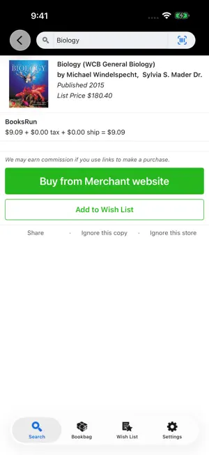 Get Textbooks: Compare Prices screenshot 4
