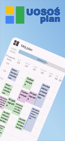 UOSOŚ plan iPhone screenshot 1
