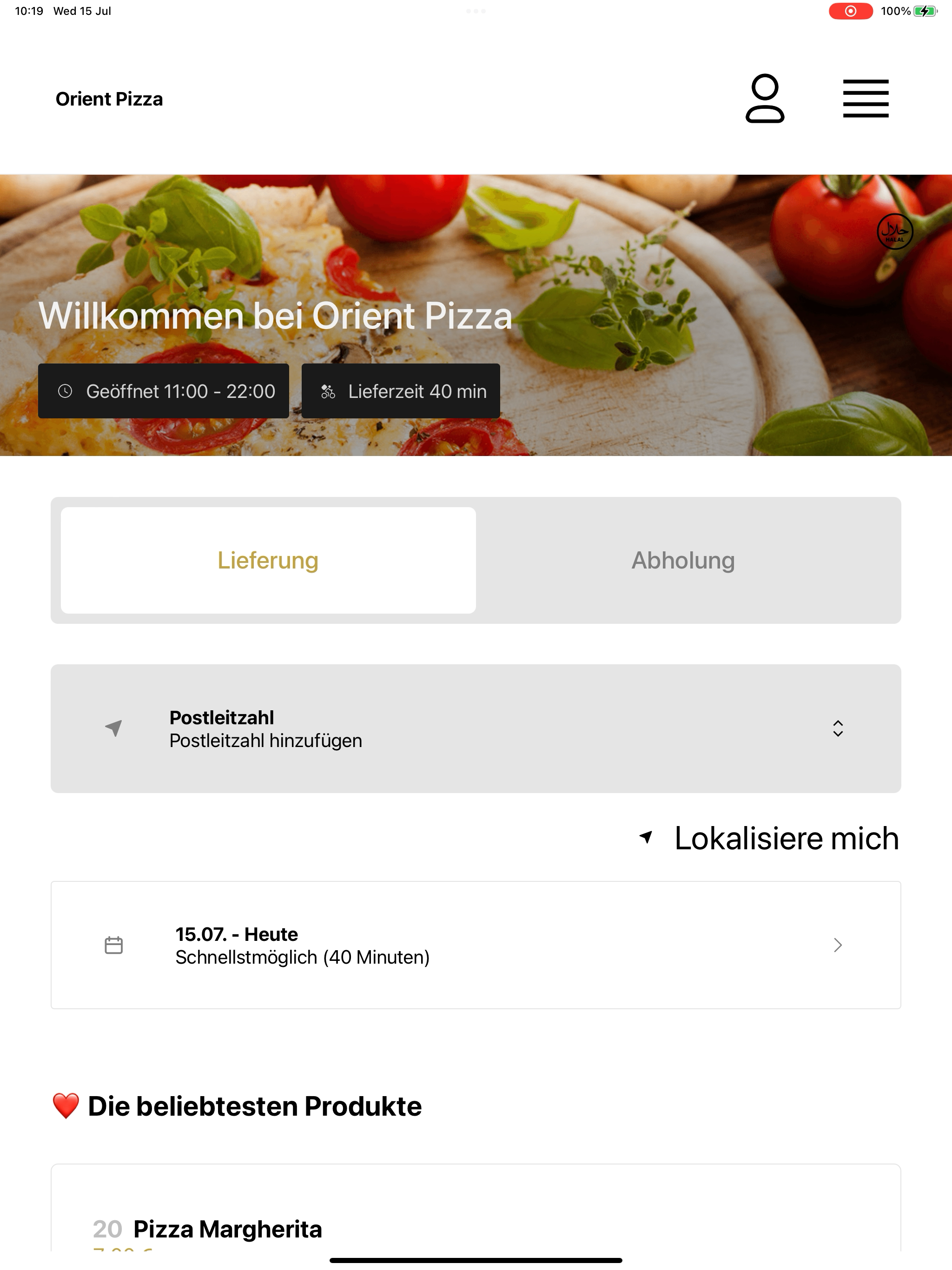 Orient Pizza screenshot 14