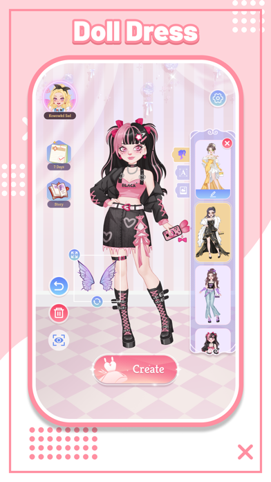 Doll Dress Up: Design Screenshot