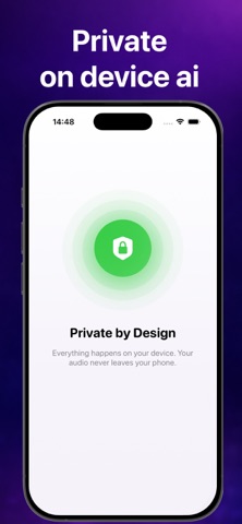 Transcribe audio to text - AI screenshot
