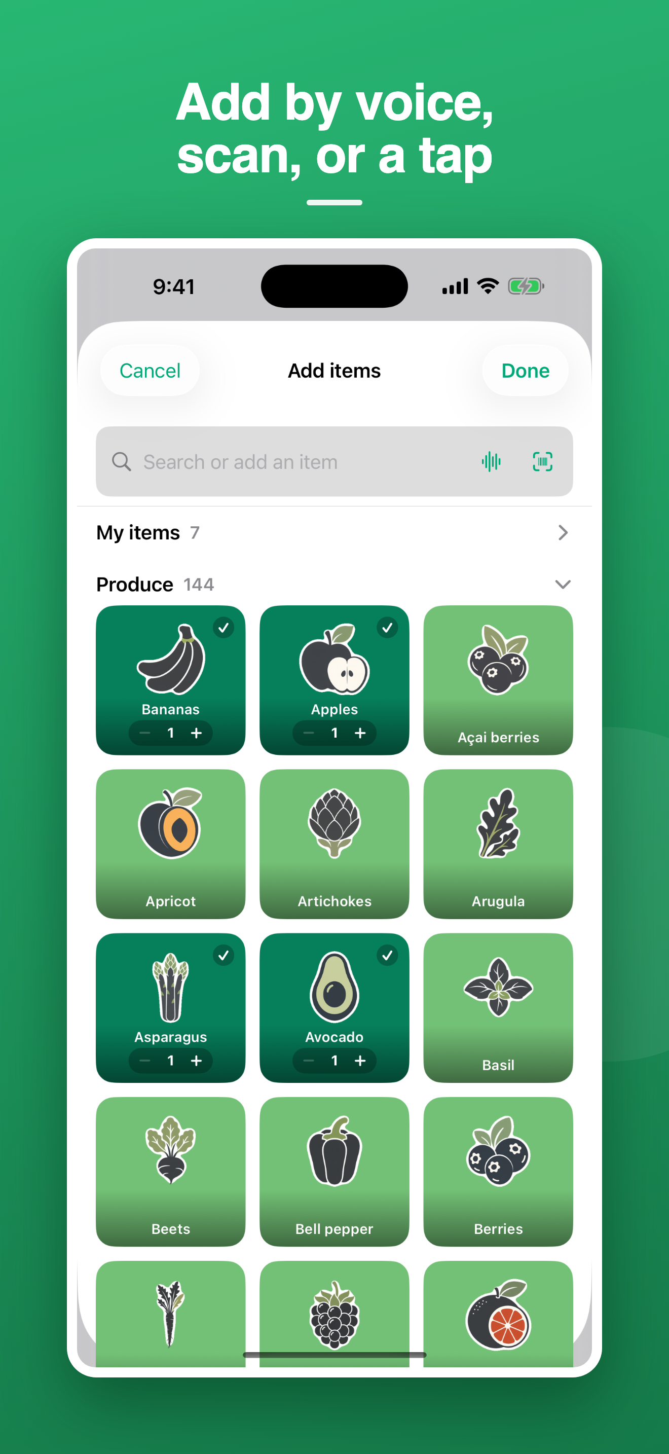 Plenty: Shopping List screenshot 4