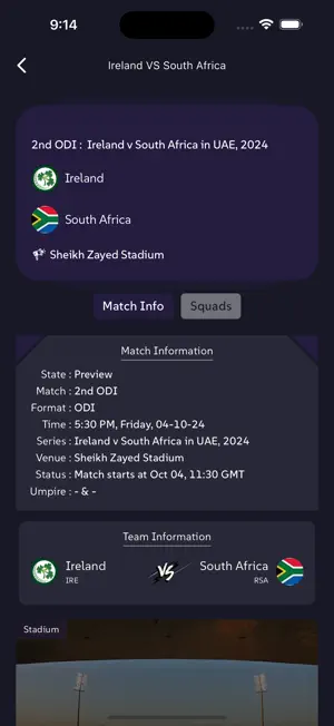 Star Sports Cricket screenshot 3