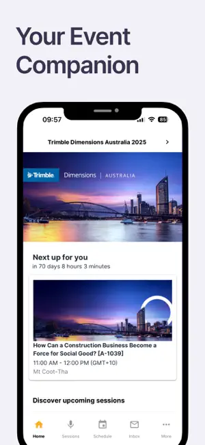 Trimble Events screenshot 1