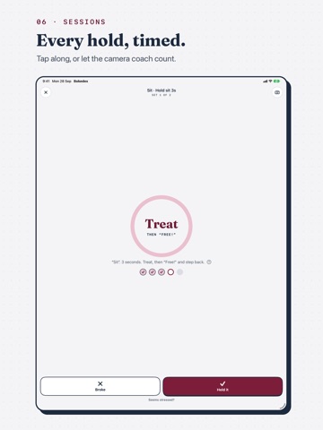 Bokedex: Dog Coach & Monitor iPad screenshot