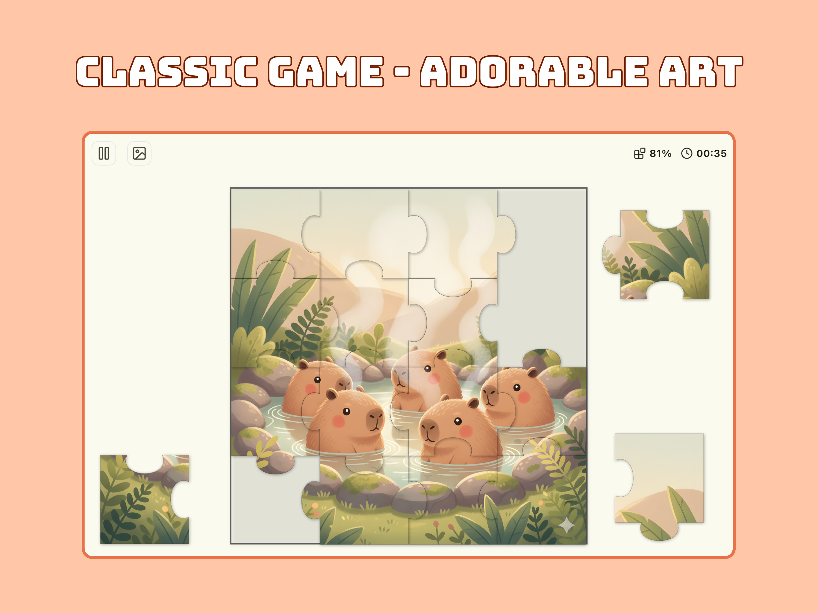 Cozy Friends Jigsaw Puzzles